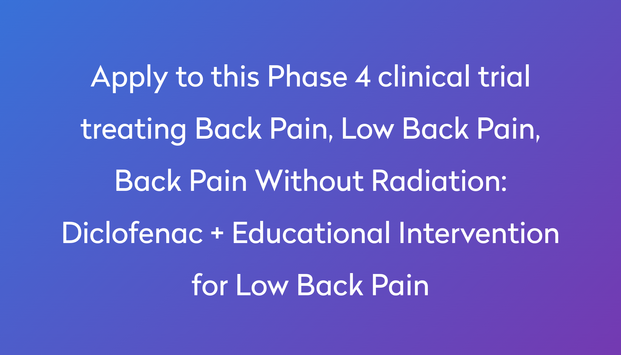 diclofenac-educational-intervention-for-low-back-pain-clinical-trial